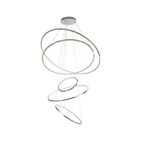Suspension "Amia", size 40+60+80+100+120x500 cm, 175W, LED, 4000K