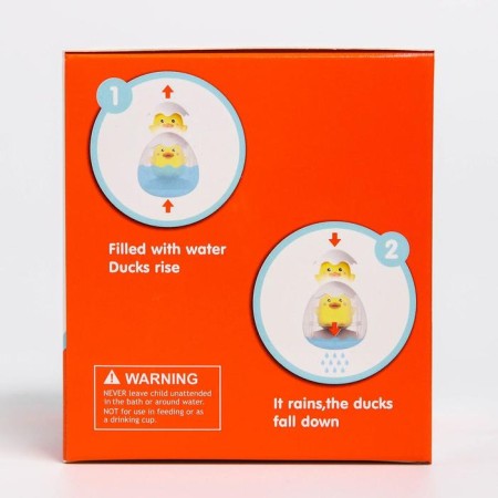 Bath toy "Penguin/ chicken in the egg", species mix-9