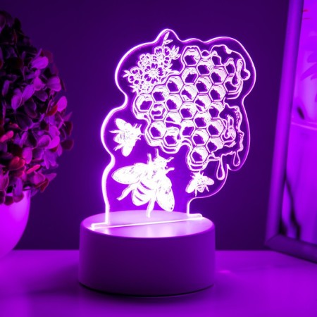 Light "Bee" LED white 12x9.5x15 cm Risalux-4
