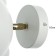 Bra "Barney" E27 40W white 20x20x20cm