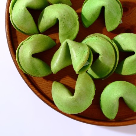 Cookies with a green prediction, 30 pcs-1