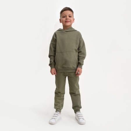 Kid for children (hoodies, trousers) KAFTAN "BASIC Line", size 32 (110-116), Khaki color