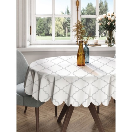 The tablecloth “Classic ornament”, round, Saten, d = 150 cm