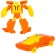 Autobot robot, transforms, mixtures, in a package