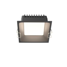 The built-in lamp Technical DL056-12W3-4-4-6K-B, 12W, 11x11x5.5 cm, LED, 720LM, Black Color Black