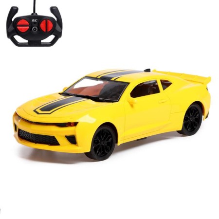 Radio -controlled car "Mustang", lighting effects, works from batteries, 1:16