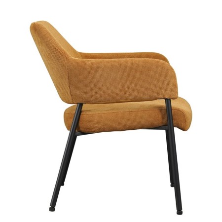 Wendy chair, 640 × 685 × 740 mm, textured Shenill, color-8