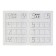Caps "Learning to write numbers", for children 4-5 years old. Bortnikova E.