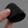 Lining for straps, 9 × 5 cm, black color