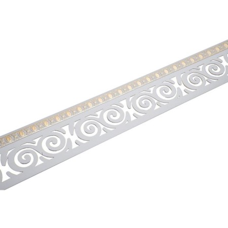 Bar for the cornice "curl", height 7 cm, length 25 m, color gold, white