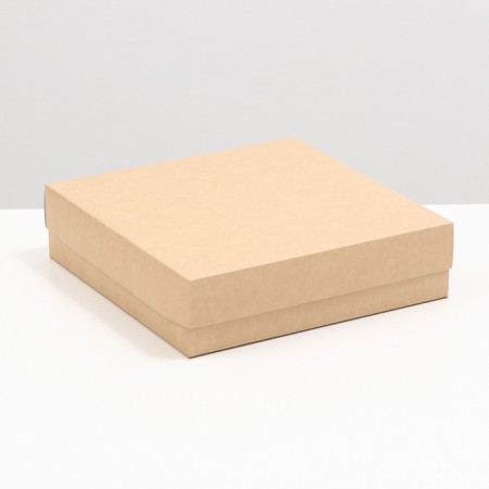 The box is folding, cover is, craft, 30 x 30 x 8 cm