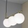 Suspended lamp Citilux "Bremen" CL112133, 60x15x30 cm, 3x40W, E27, brown color