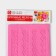 Silicone rug for icing Dalyan "Narrow stripes", 39 × 12 cm, pink color