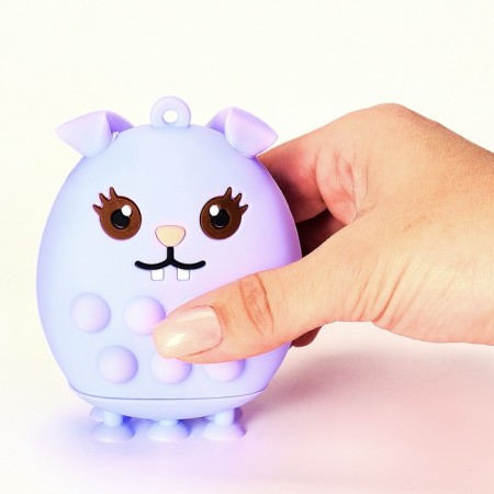 Developing toy "bunny", color mix