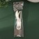 A set of cutlery for 2 people, 6 items: 2 forks, 2 spoons, 2 knives, beige color