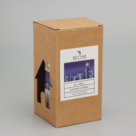 Aromatic candle in the bank "Fresh Gardenes", 40 hours, 95 gr, in the box-7