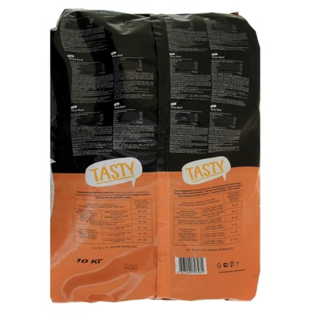 Dry food Tasty for adult cats, beef, 10 kg-1