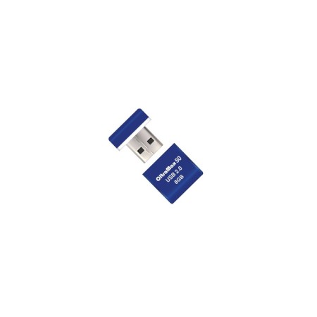 OLTRAMAX 50, 8 GB, USB2.0 flash drive, Thu up to 15 MB/s, PLO up to 8 Mb/s, blue