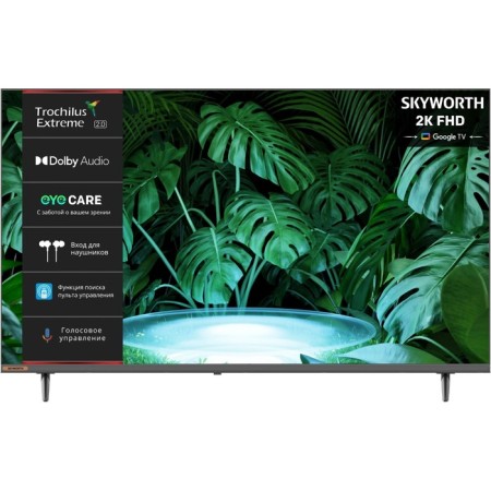 TV Led Skyworth 40 "40e55g Eye Care Silver Full HD 60HZ DVB-T DVB-T2 DVB-C DVB-107490