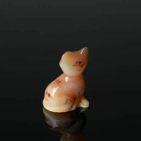 Souvenir "Cat Muska", small, 5 × 7 cm, selenite-3