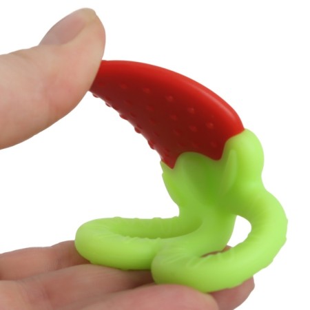 Silicone teether "strawberry", crush me-8
