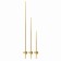 Wall lamp mantra tobago, LED, 1010LM, 3000K, 113x55x1250 mm, gold color