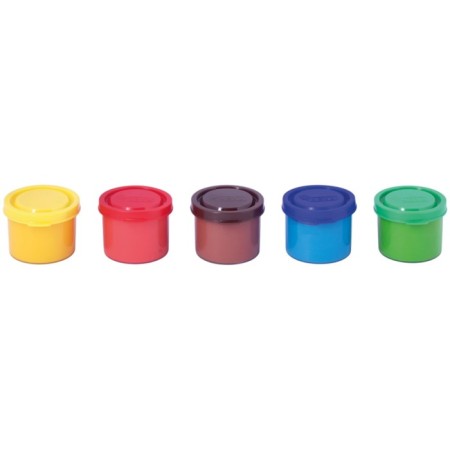 Finger paints 5 colors, 175 g, Jovi, for kids-4