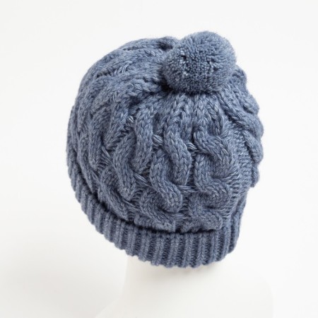 Women's hat, jeans color, size 56-58-1