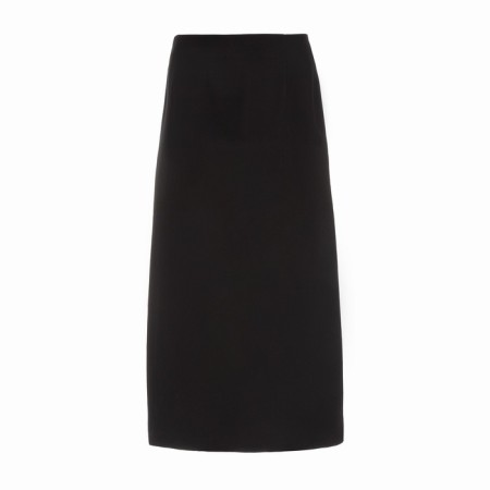 Women's skirt Minaku: Green Trend Black Black, Rr. 48-6
