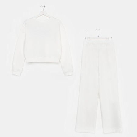 Women's costume (jumper and trousers) Mist Moscow, p. 44-46, milk-12