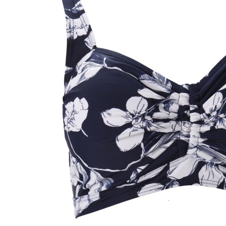 Separate swimsuit, blue/white color, size 54-1