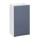 Hinged cabinet 400 Helga, 400x300x720, White/Marengo software MDF