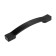 S-34 handle, plastic 128 mm, black glossy color