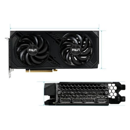 The Palit PCI-E 4.0 RTX4070 Super Dual OC NVIDIA GeForce RTX 40 SUPER 12GB 192BIT 1064974-6