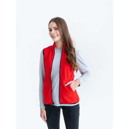 Women's vest, size 48, blue color-2
