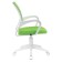 A chair for the operator Brabix Fly MG-396W, white plastic, grid, light green TW-03A/TW-18