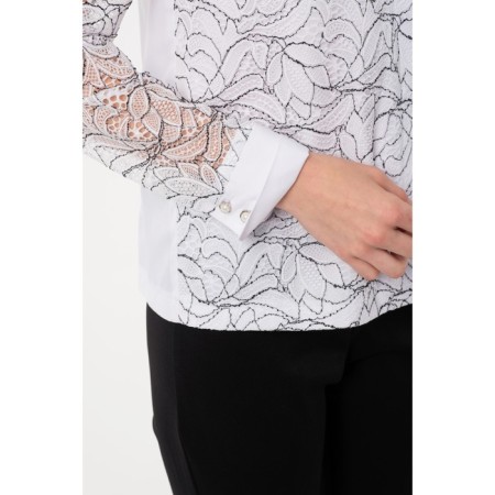 Female jacket, size 42, white color-3