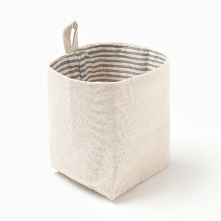 Tekstil. Basket Ethel "Home", strip, 10x12 cm, 50%HL, 50%p/e