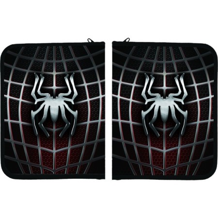 Folder for notebooks A5, 180 x 230 x 25 mm, lightning around, plastic 0.5, PM-A5-04 Calligrata "Spider"-1