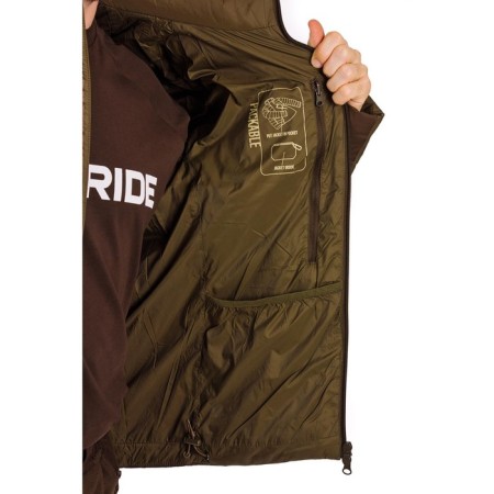 Men's jacket Pride Mangust, nylon, brown, rr 52-54 Height 182-188-8