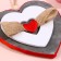 Wooden suspension "Heart"
