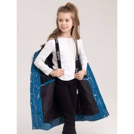 Coat for a girl, height 122 cm-1