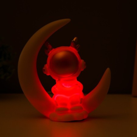 Spinker "Losyash astronaut" Led usb white 18x17x7cm Risalux-3