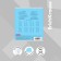 Notebook 12 sheets in the Erichkrause Classic Code, Cover Cover Cardboard, Offset Bloc, 100%White, Mix