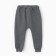 Pants for a boy, dark gray color, height 80 cm