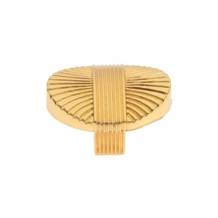 Handle button cappio, zinc, d = 35 mm, gold color-3