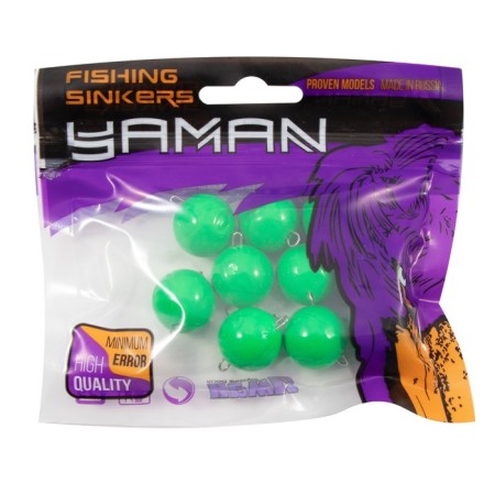 Cargo Cheburashka painted collapsible Yaman 10 pcs., 40 g, green-4