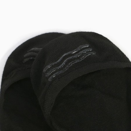 Invisible socks female, black color, size 25 (39-41)-3