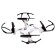 White Drone quadrocopter, without a camera, white color