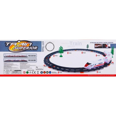 Railway "High -speed electric train", lighting effects, 27 parts-3